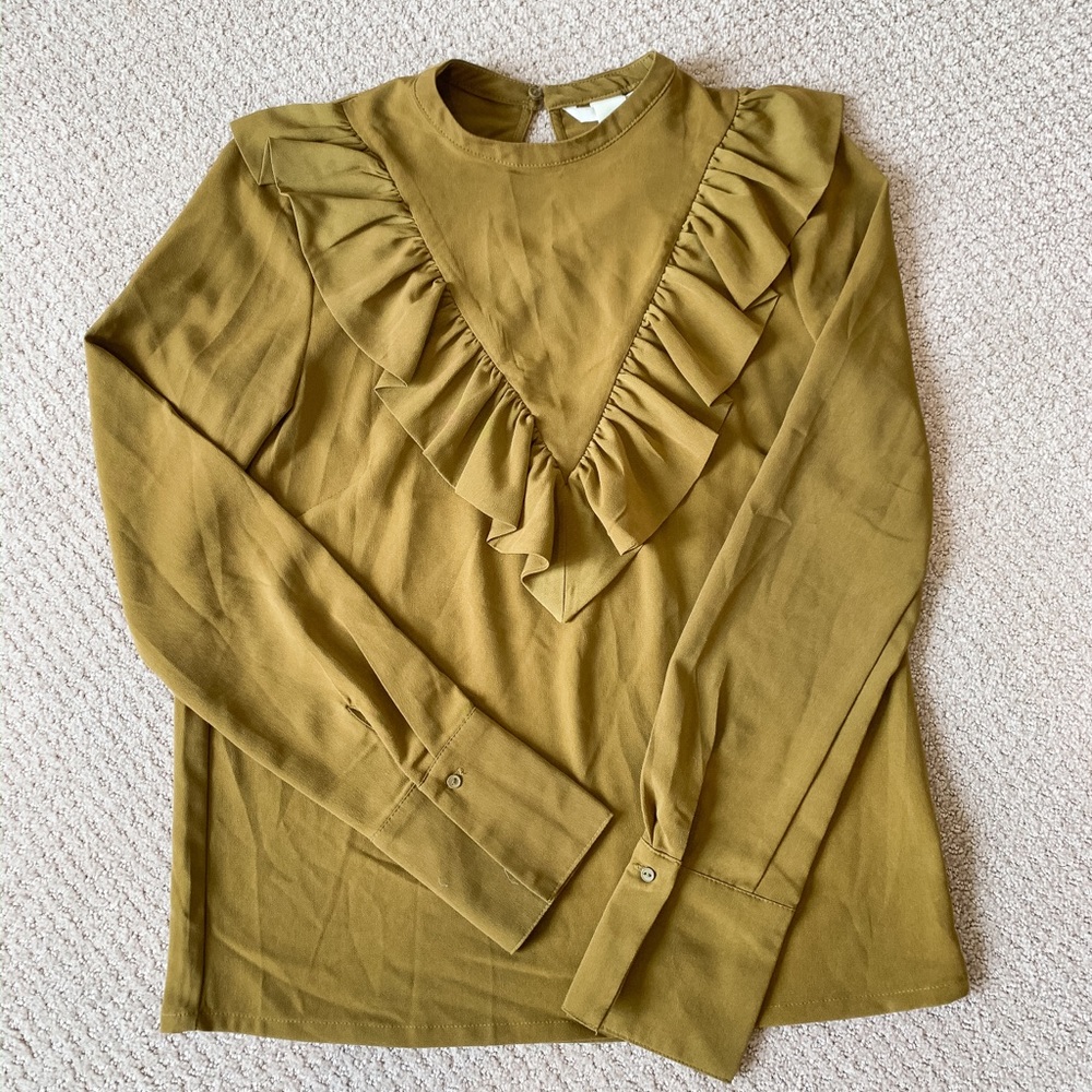 Ruffle blouse
